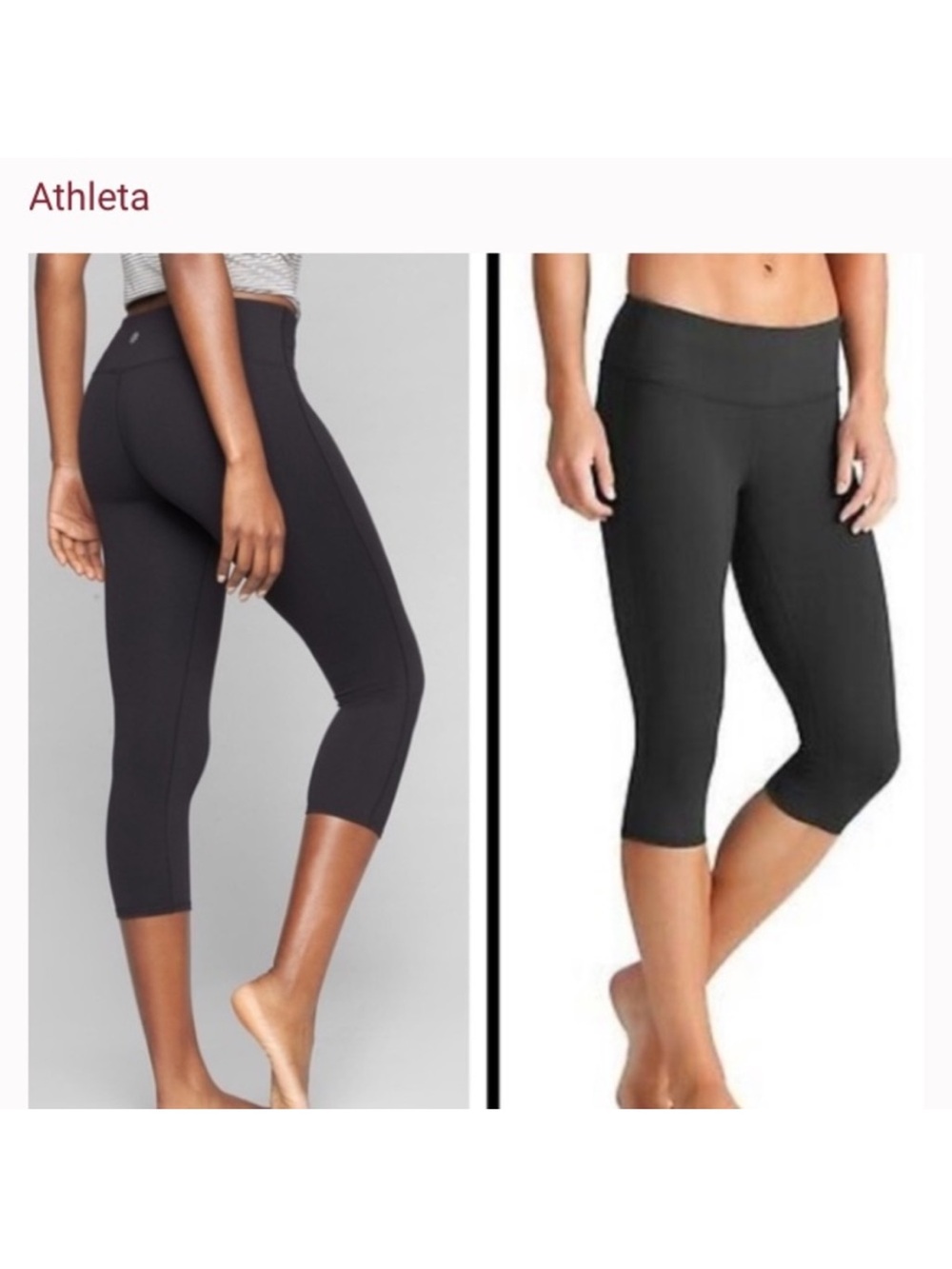 Athleta Chaturanga Capri Crop Leggings Size S
